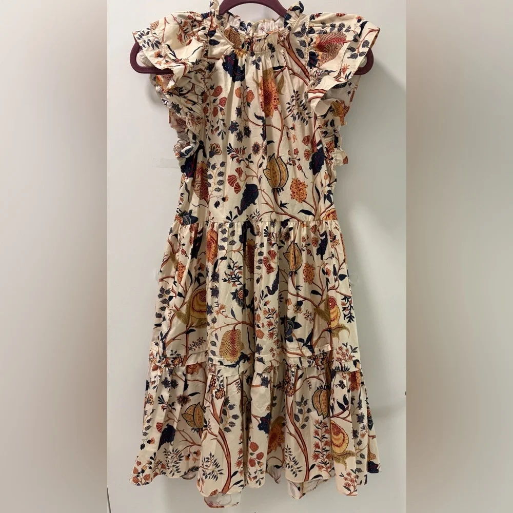 Ulla Johnson Eden Dress Daisy Mustard Yellow Size 0 NWT - Picture 4 of 14